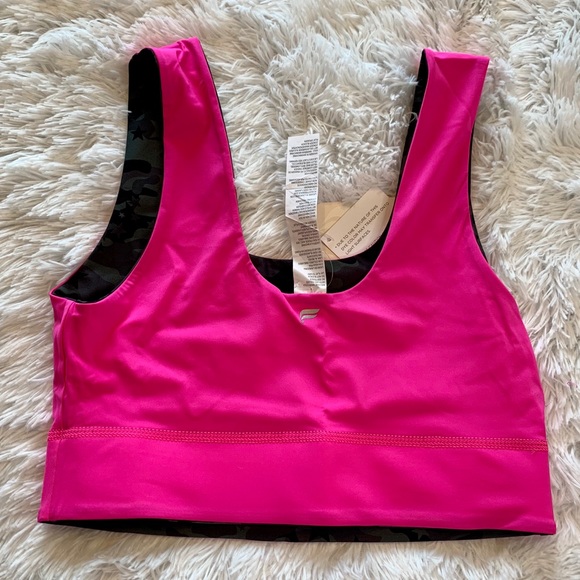 Fabletics Harlow Reversible Sports Bra Star Camo - Picture 4 of 7